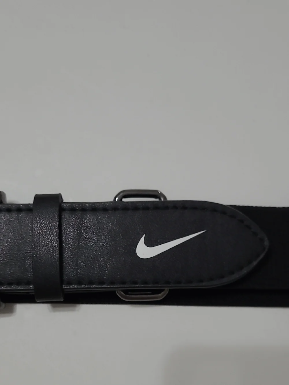 Nike Black Athletic Belt with Adjustable Buckle